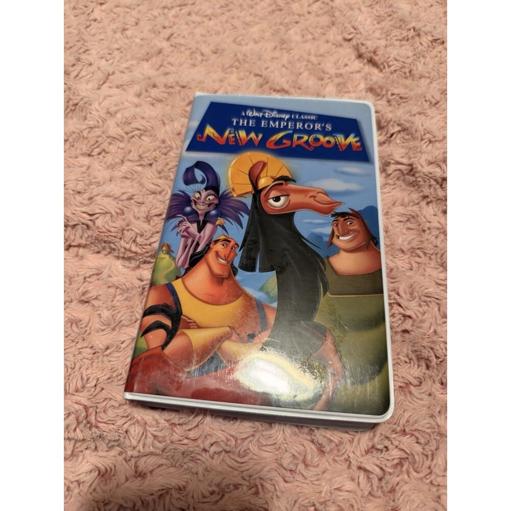 Disney Parks The Emperor's New Groove VHS Video Notebook Journal Only Rare - Picture 2 of 7
